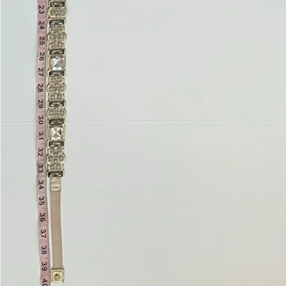 Baubled Boden belt Jeweled Rhinestone L/ XL